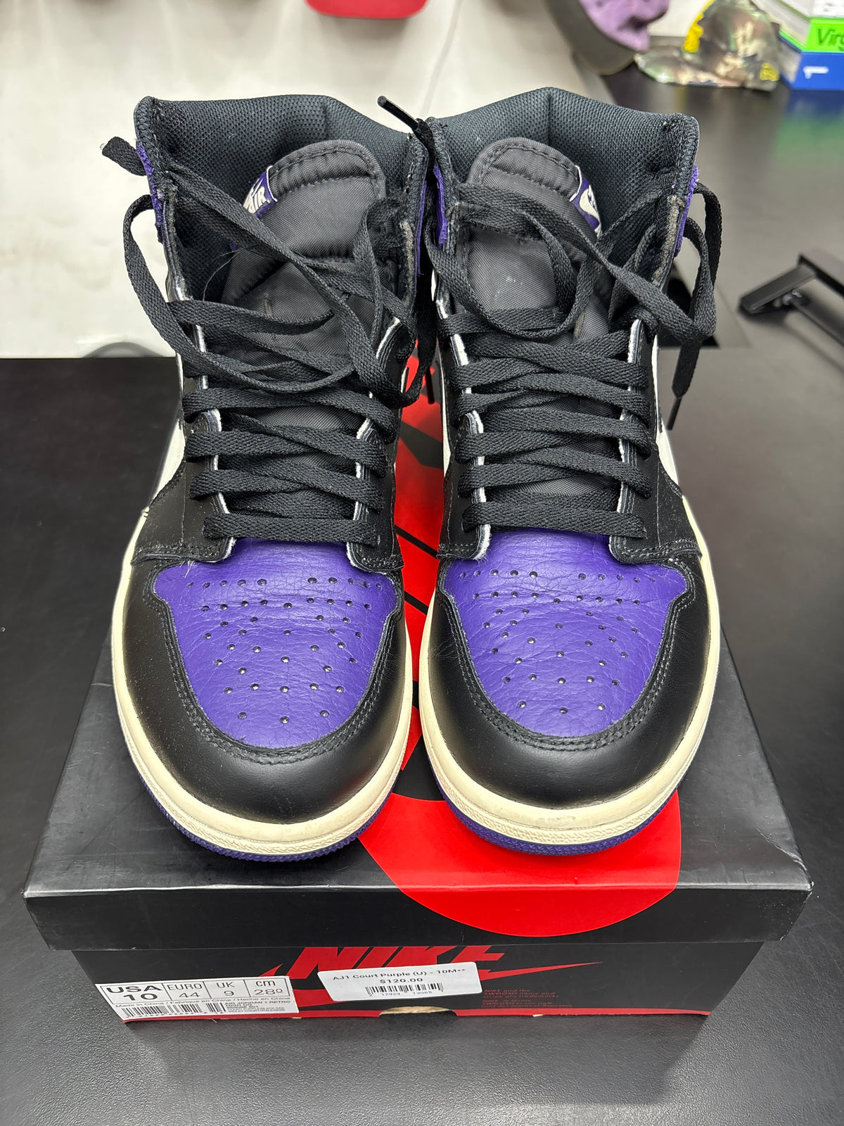 AJ1 Court Purple (U) - 10M**