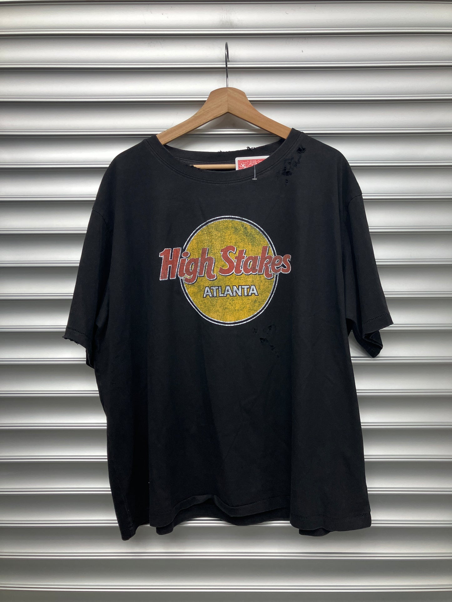 Highstakes Atlanta Black Tee - XL