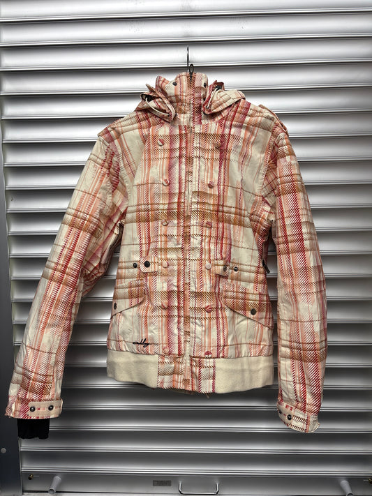 Vintage Oakley Plaid Shell Jacket - M **