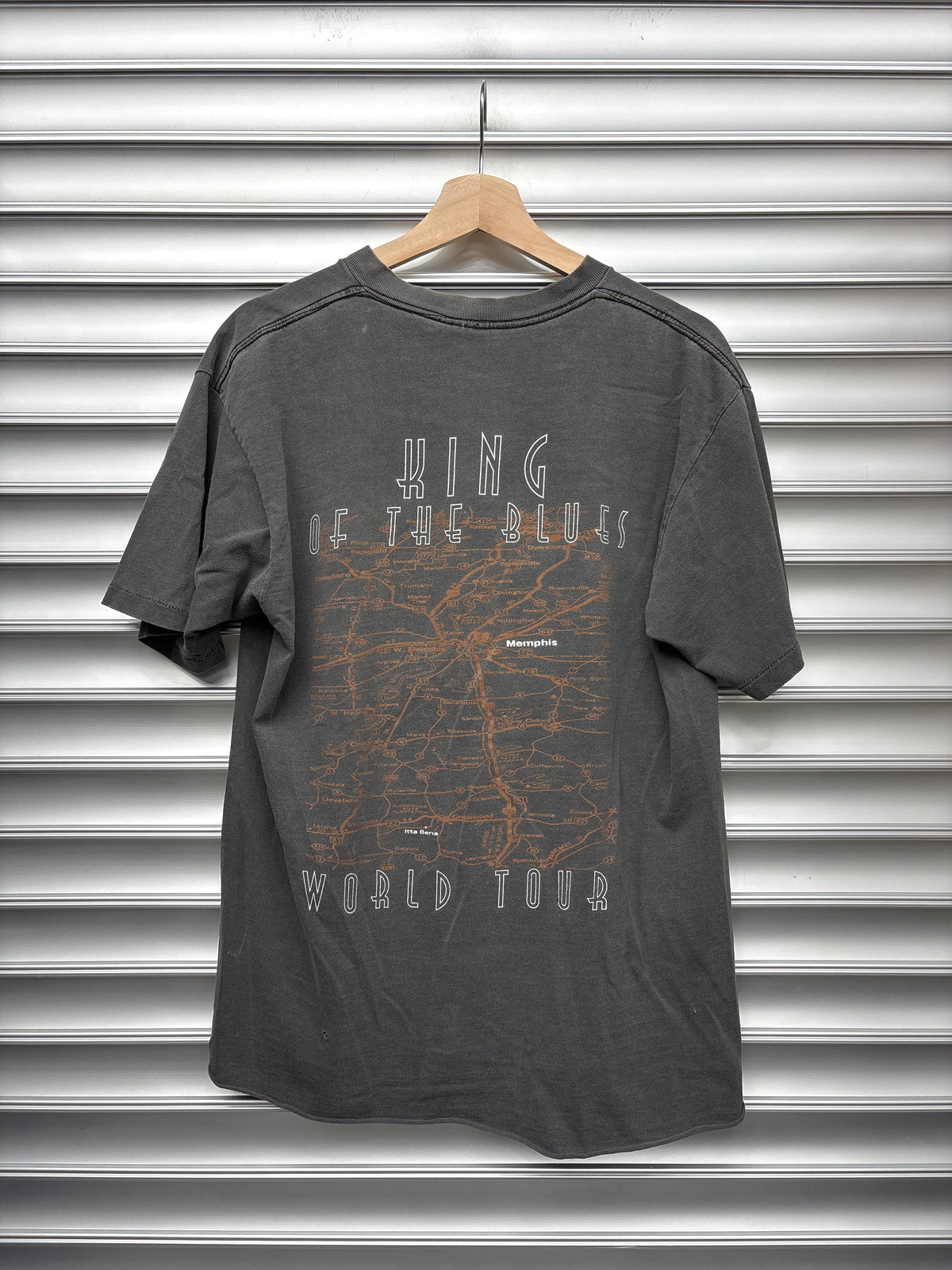 Vintage BB King Faded Tee - L**