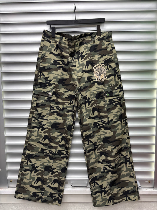 Saint Vanity Camo Pants - L