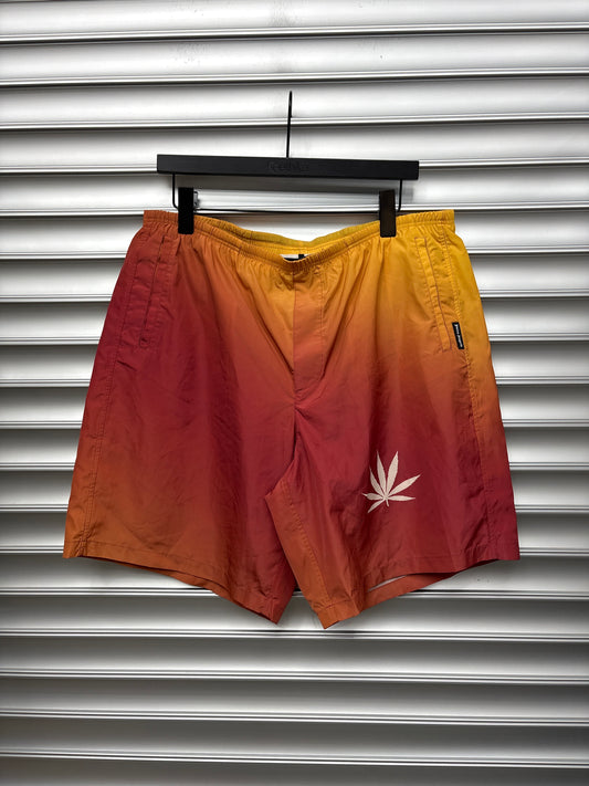 Palm Angels Weed Gradient Shorts - XXL**