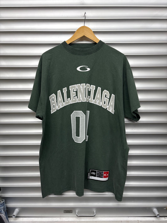 Balaneciaga 01 Green Tee - S**