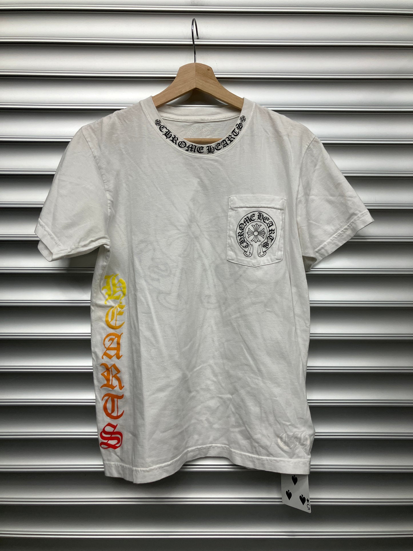 Chrome Hearts White Gradient Shirt - M