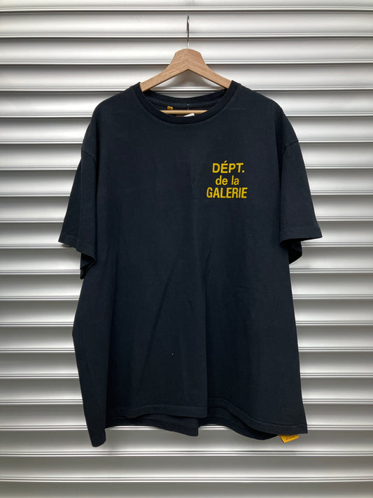 Gallery Dept Black Tee - XL