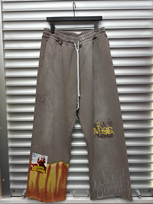 Paly Flame Sweatpants - XL