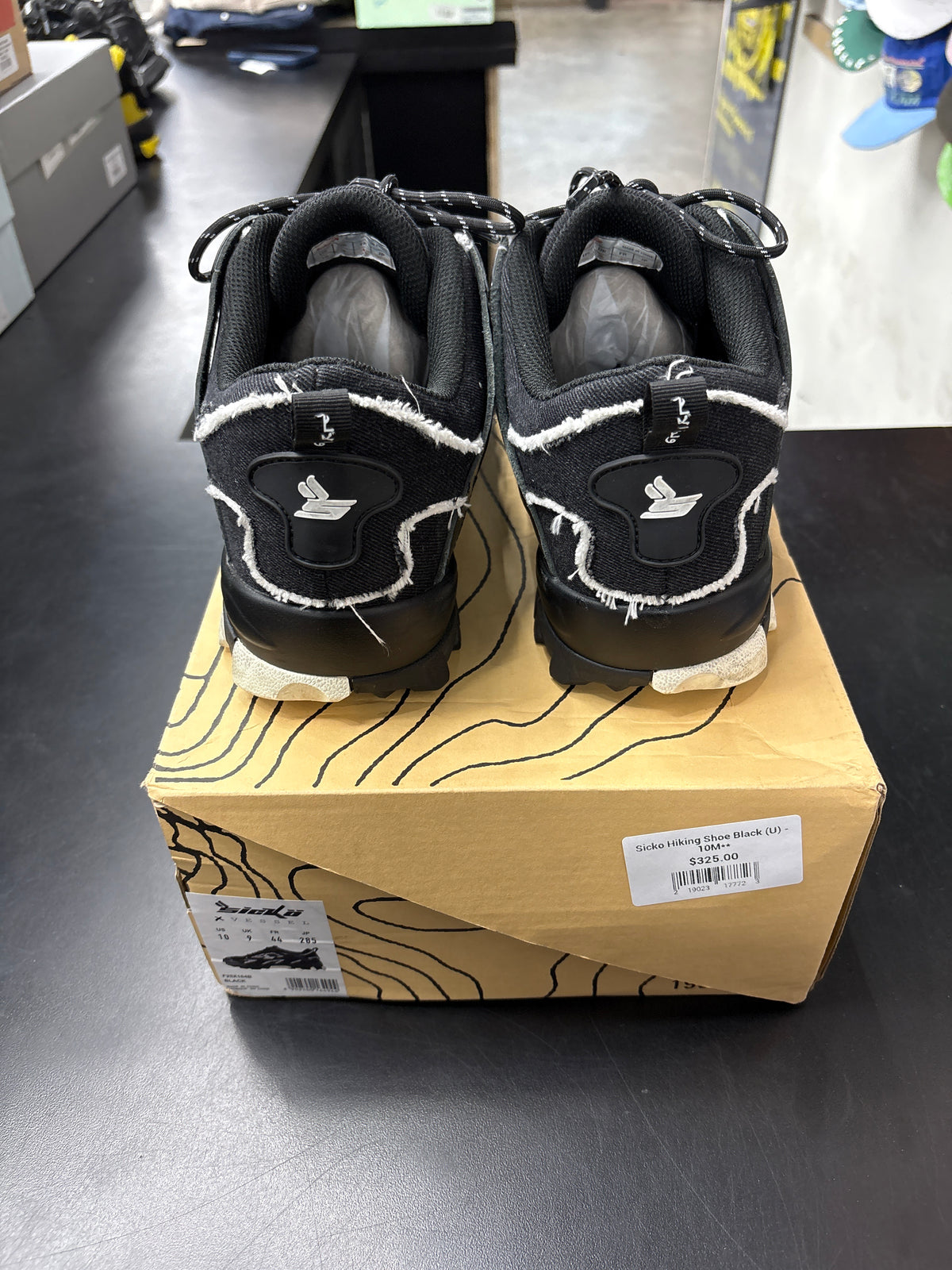 Sicko Hiking Shoe Black (U) - 10M**