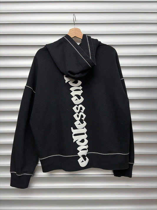 Endless Black Zip Up - M