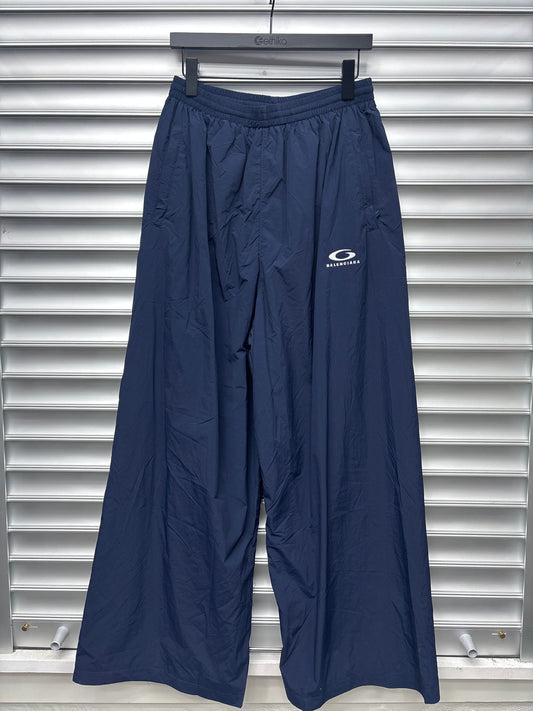 Balenciaga Surf Logo Navy Trackpants - S