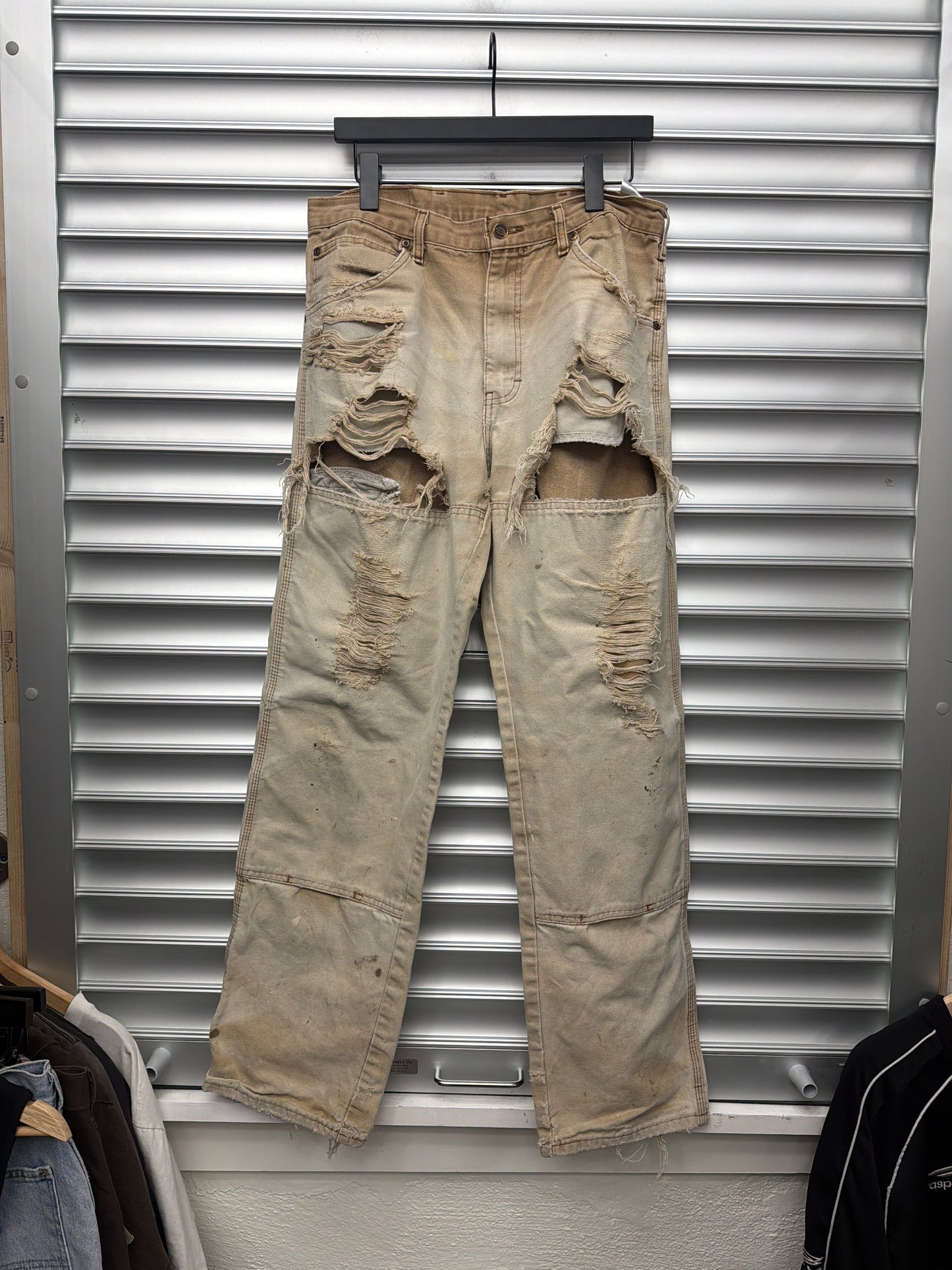 Vintage Thrashed Dickies Double Knees - 34