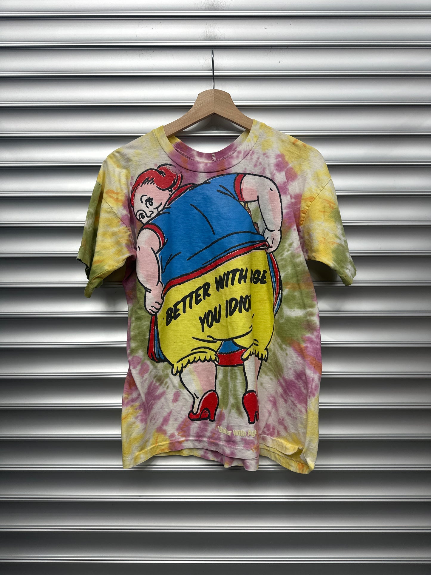 Better With Age Fat Lady Tee - M