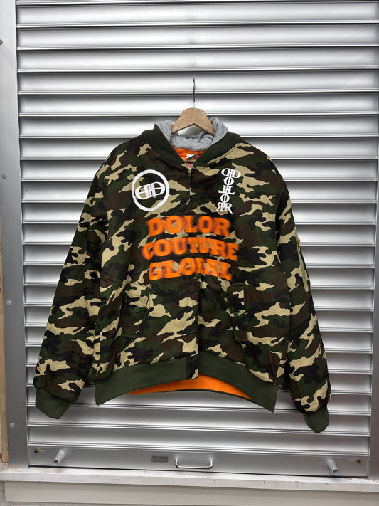 (D)olor Couture Camo Bomber - XL