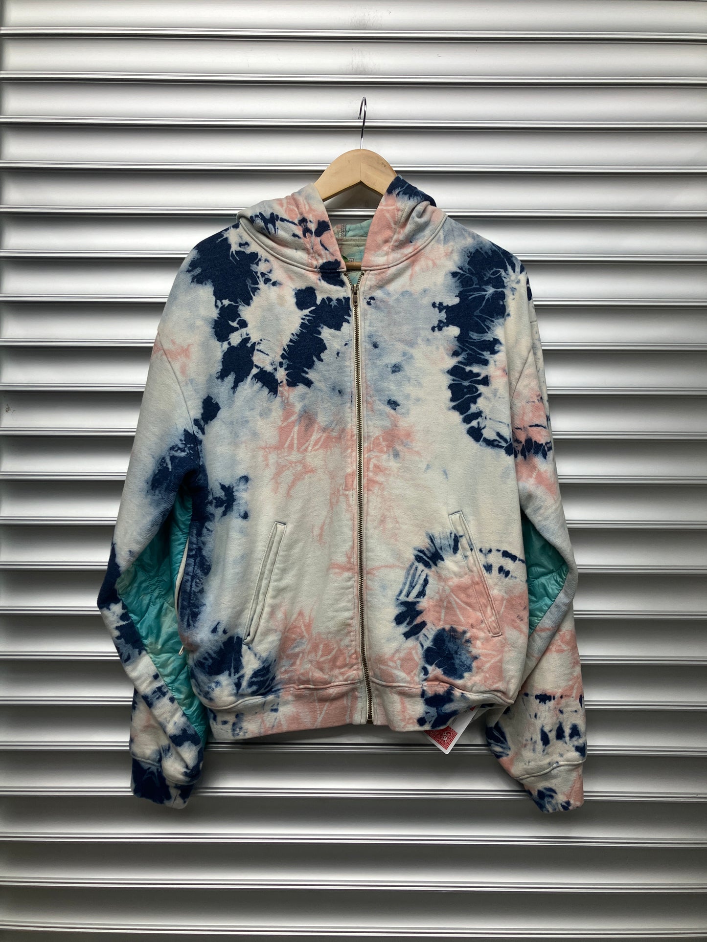 Kapital Tye Dye Quilted Hoodie - 3