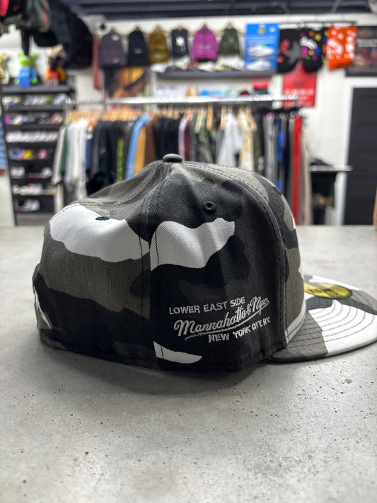 Mannahatta Snow Camo Fitted Hat - 8