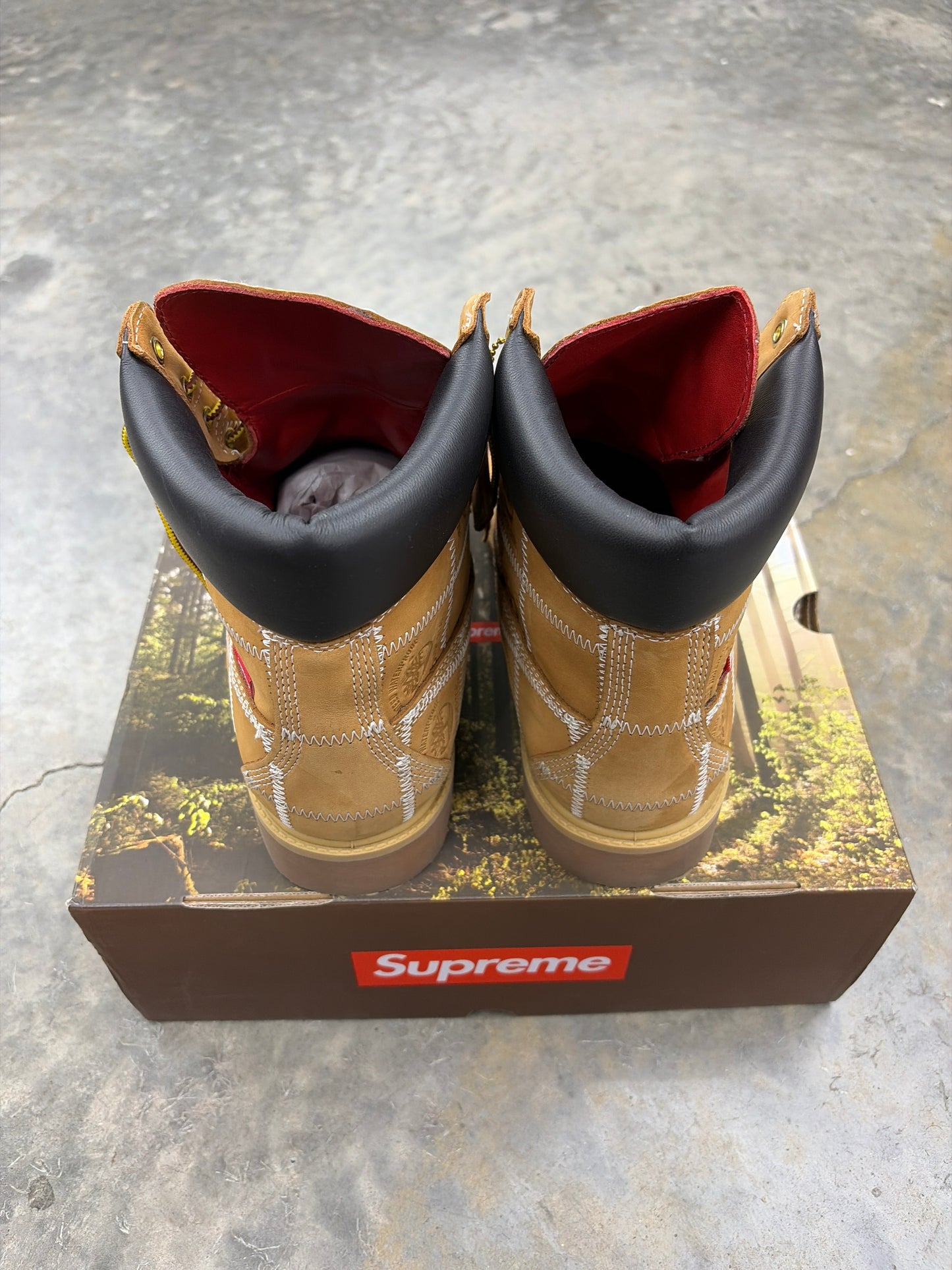 Timberland Supreme Tan Contrast Boot - 10.5M (U)