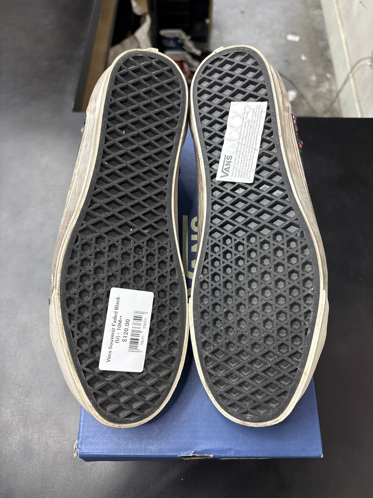 Vans Souvenir Faded Black (U) - 10M**