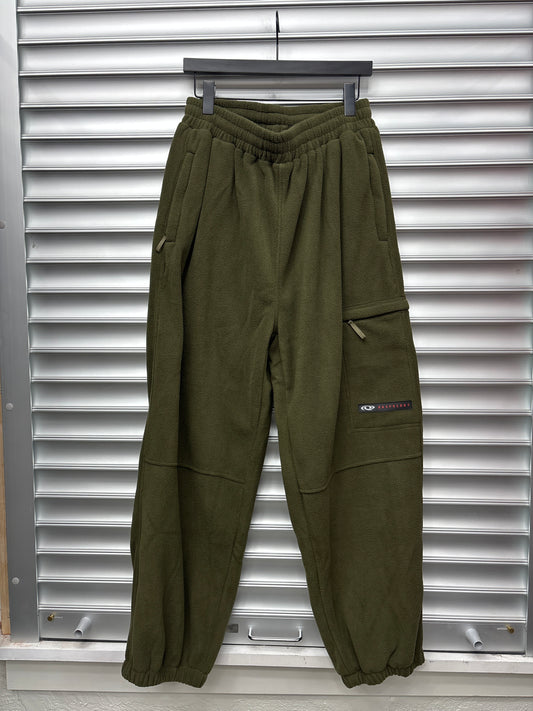 Raspberry Green Fleece Pant - S