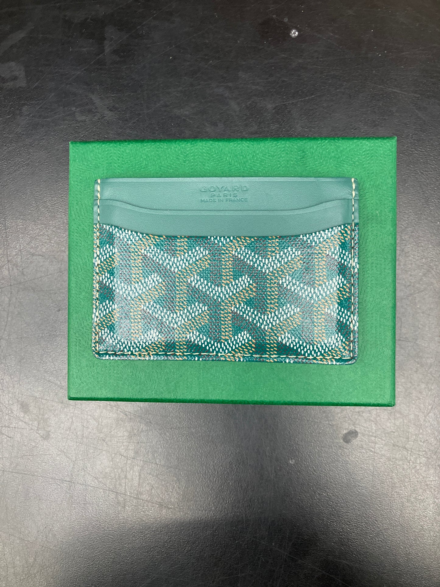 Goyard Green Card Holder