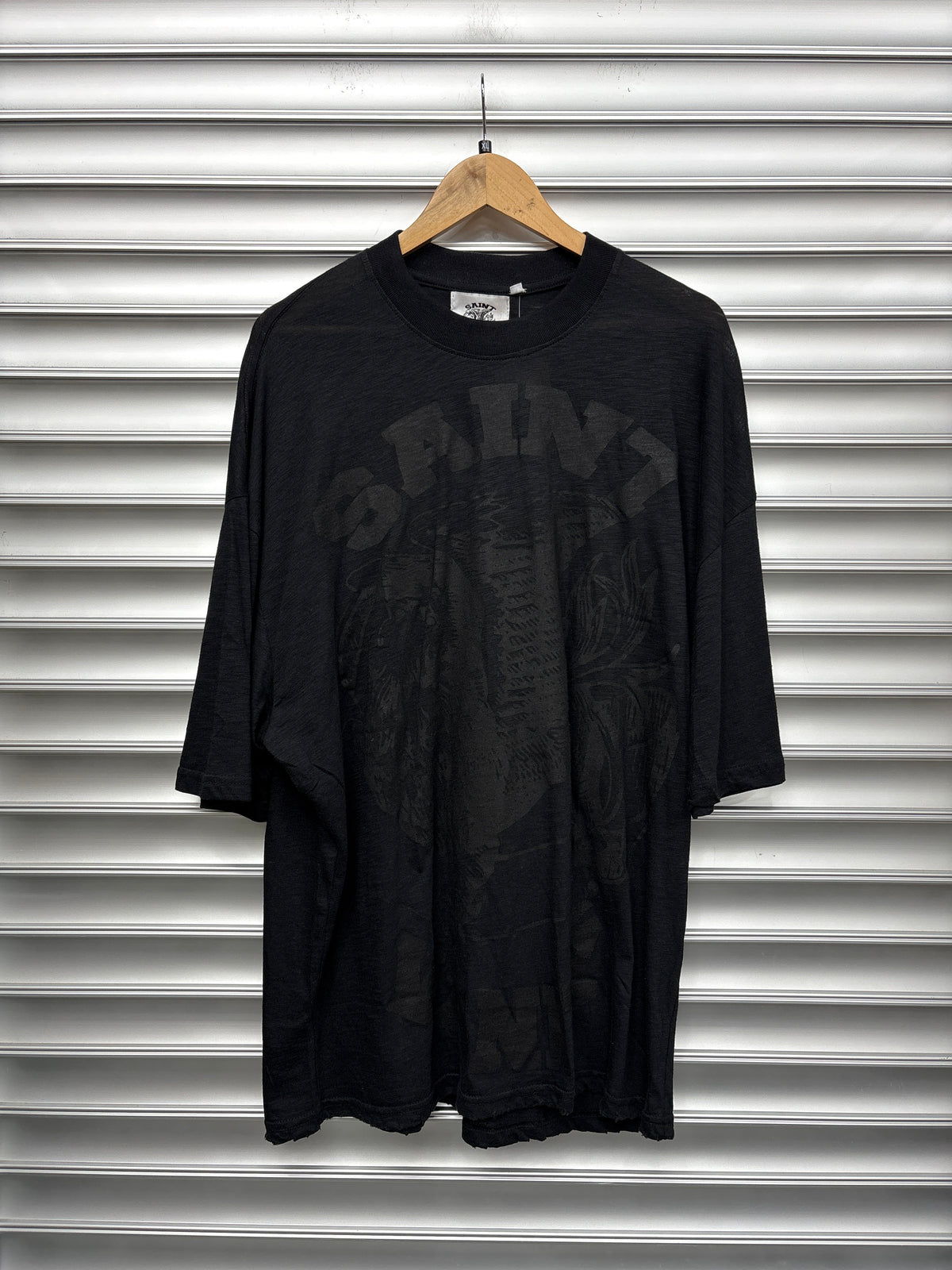 Saint Vanity Complex Con Black Tee - XL**