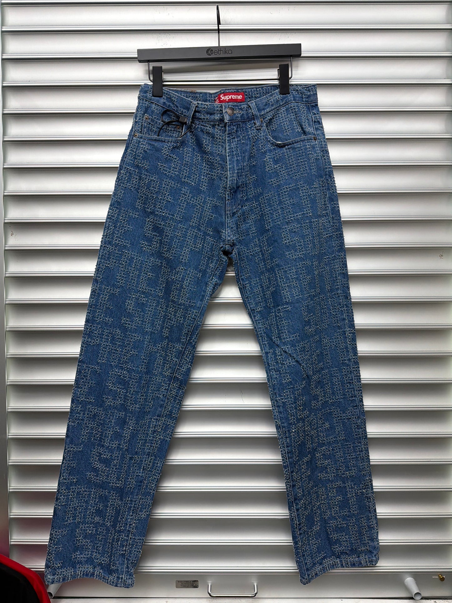 Supreme Blue Distressed Denim - 30**