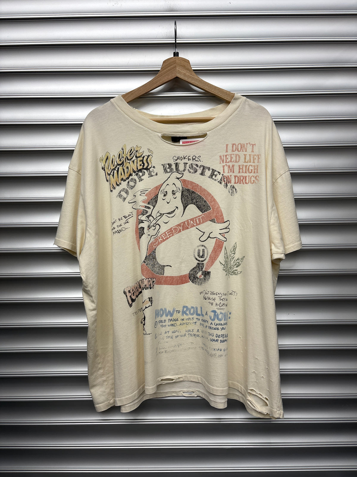 Greedy Unit How To Roll Tee - XXL**
