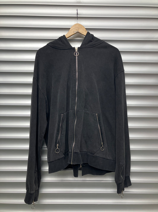 Multi Zip Hoodie - L