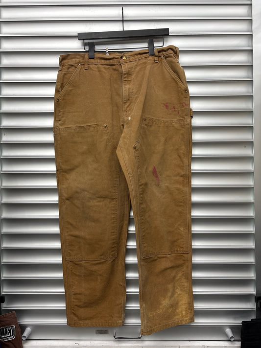Vintage Tan Carhartt Double Knees - 38**