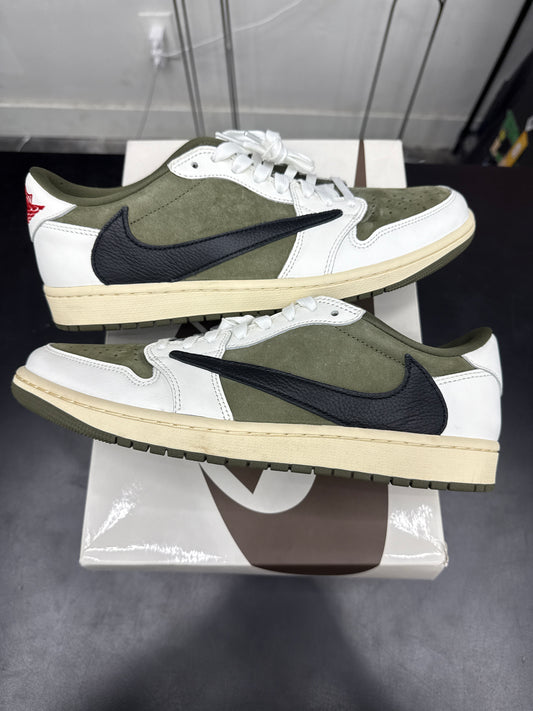 AJ1 Low Travis Scott Olive (U) - 11M