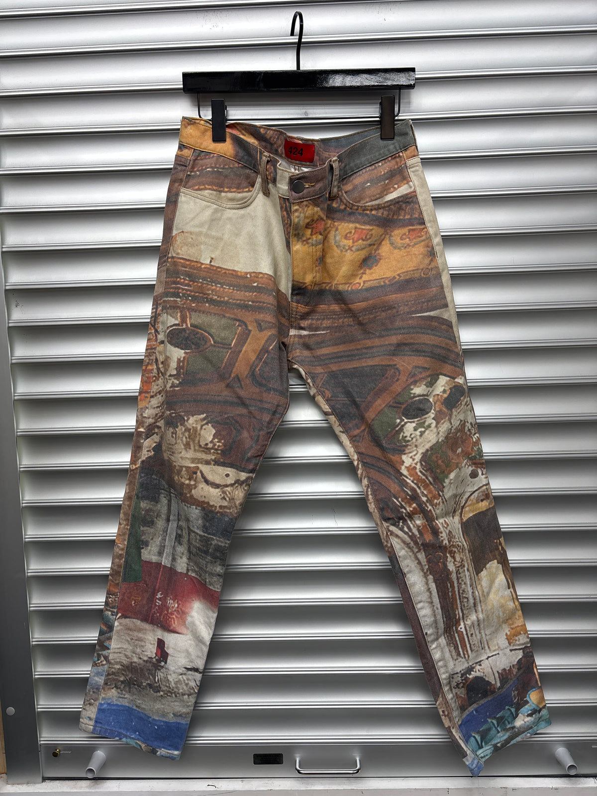 424 Printed Denim - 34**