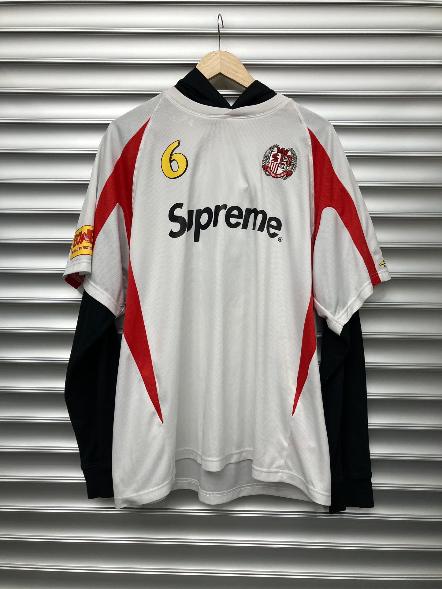 Supreme White Mesh Tops - L*