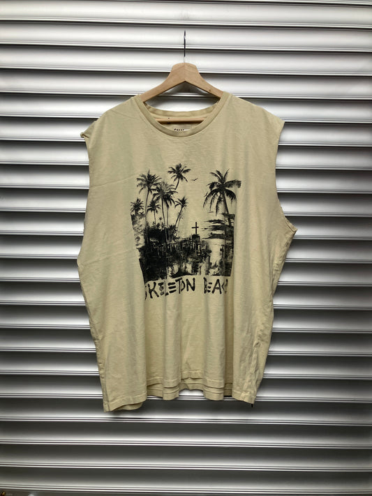 Gallery Dept Skeleton Beach Cut Off Tee - XXL