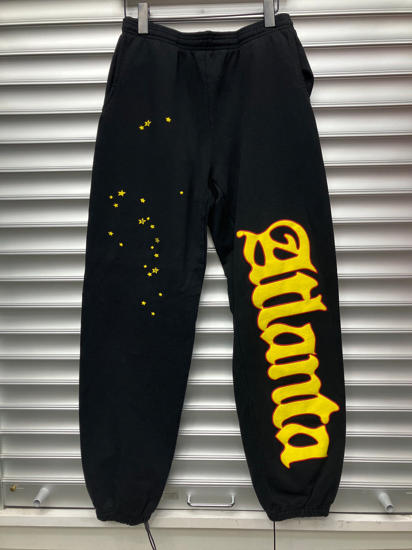 Spider Atlanta Yellow Sweatpants - S