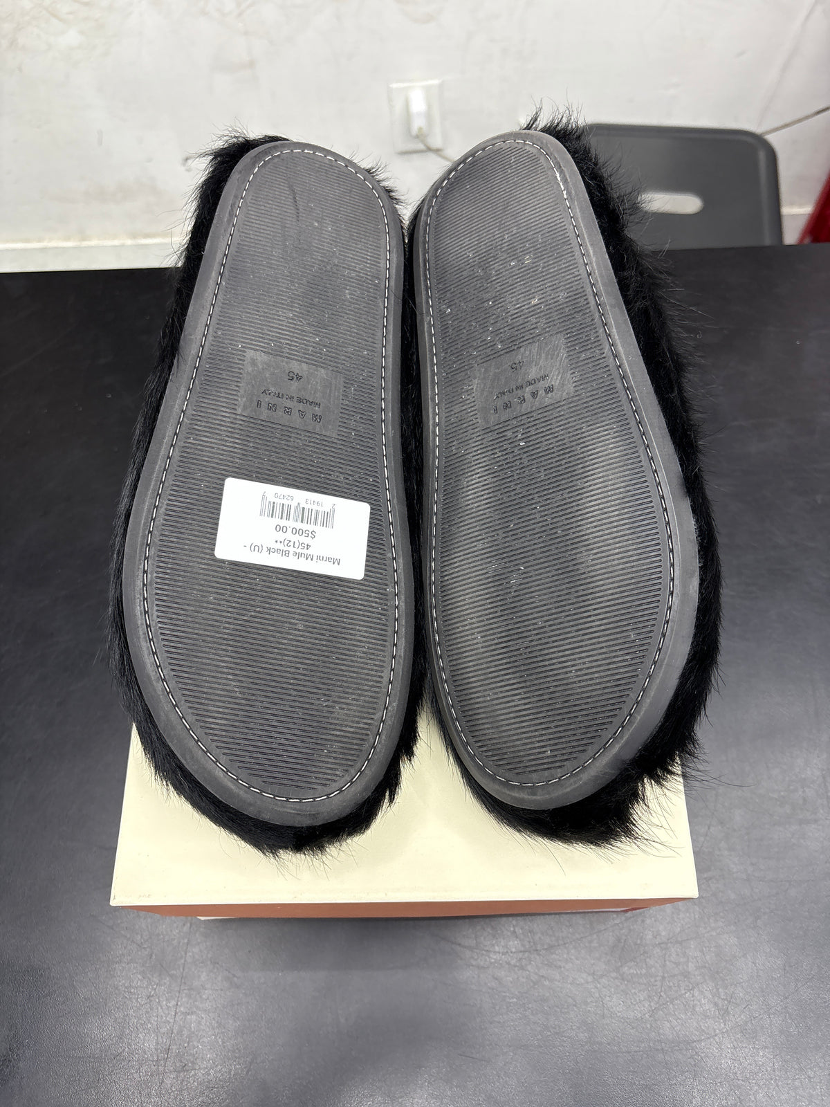 Marni Mule Black (U) - 45(12)**