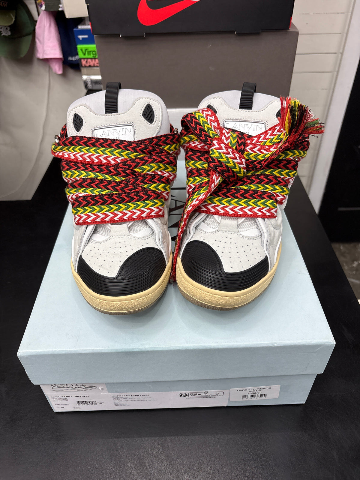 LANVIN Curb White (U) - 44(11)**