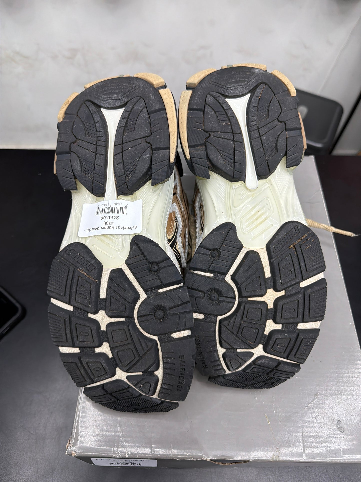 Balenciaga Runner Gold (U) - 41(8)