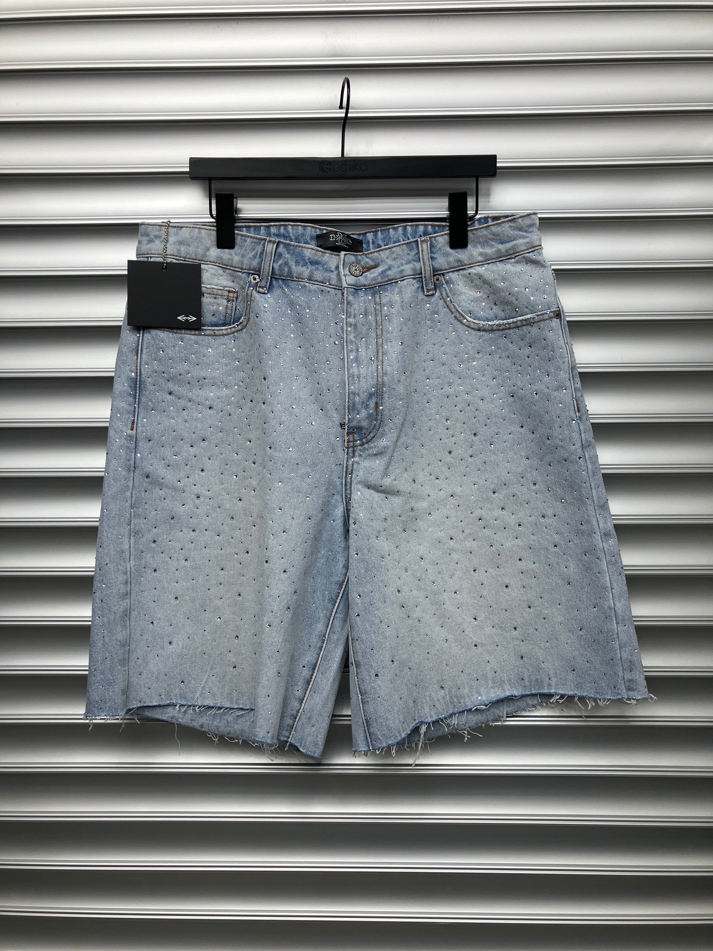 HMDD Rhinestone Light Denim - XL