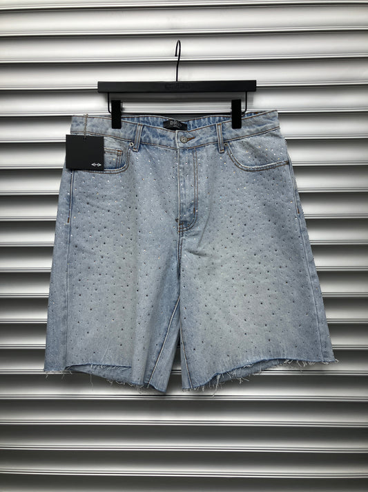 HMDD Rhinestone Light Denim - XL