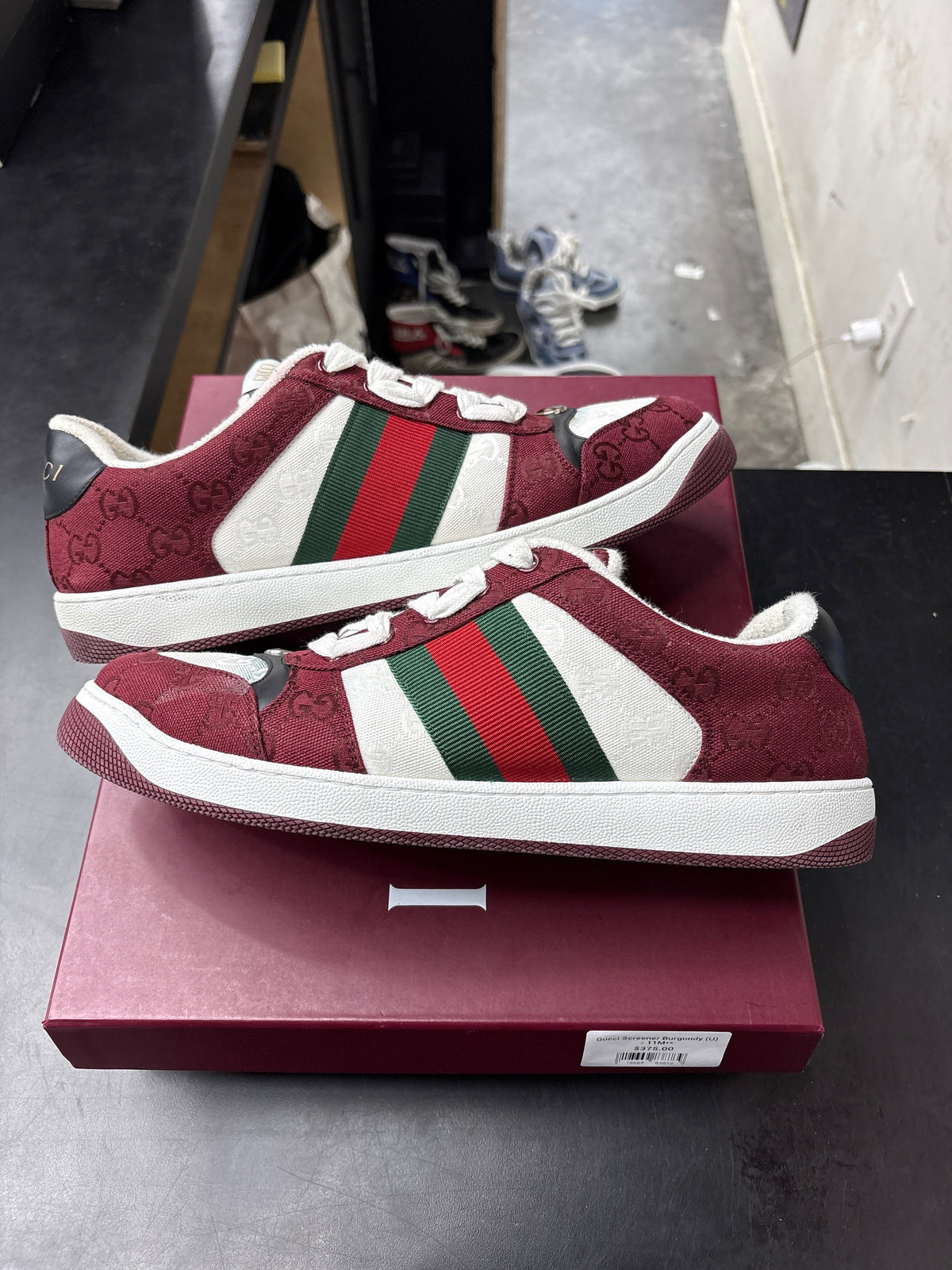 Gucci Screener Burgundy (U) - 11M**