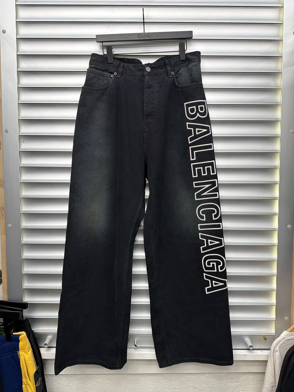 Balenciaga Black Denim - M**