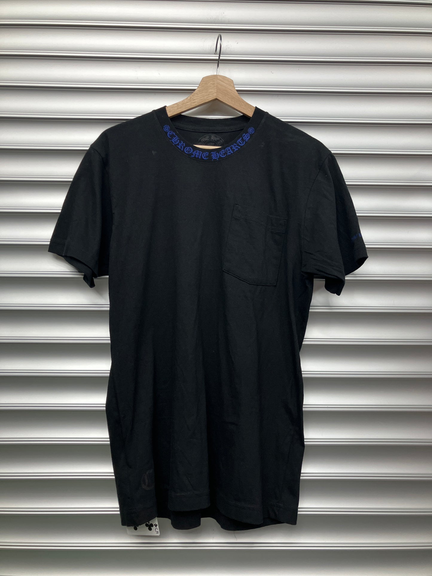 Chrome Hearts Black Blue Pocket Tee - M