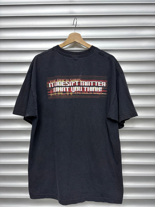 Vintage WWE The Rock Is Cooking Tee - XL*