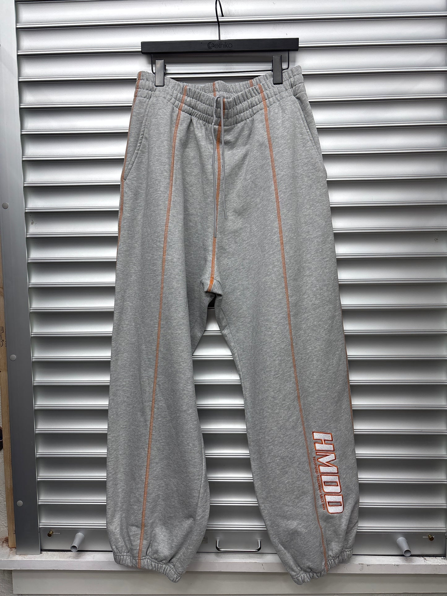 HMDD Orange Seam Sweatpants - XL