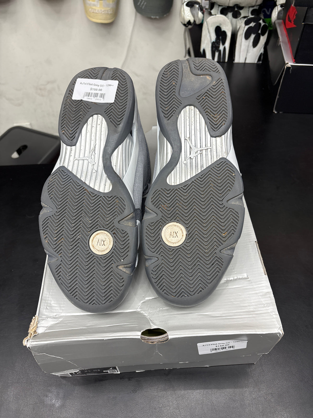 AJ14 Flint Grey (U) - 12M**