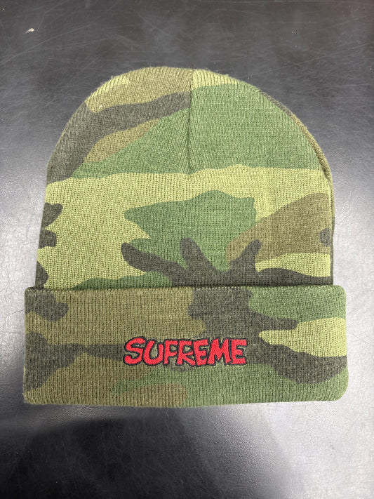 Supreme Camo Smurfs Beanie**