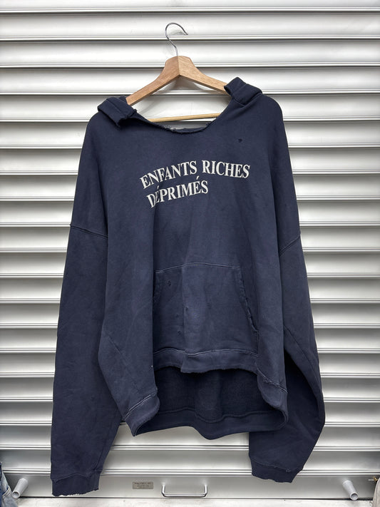 ERD Navy Logo Hoodie - M**