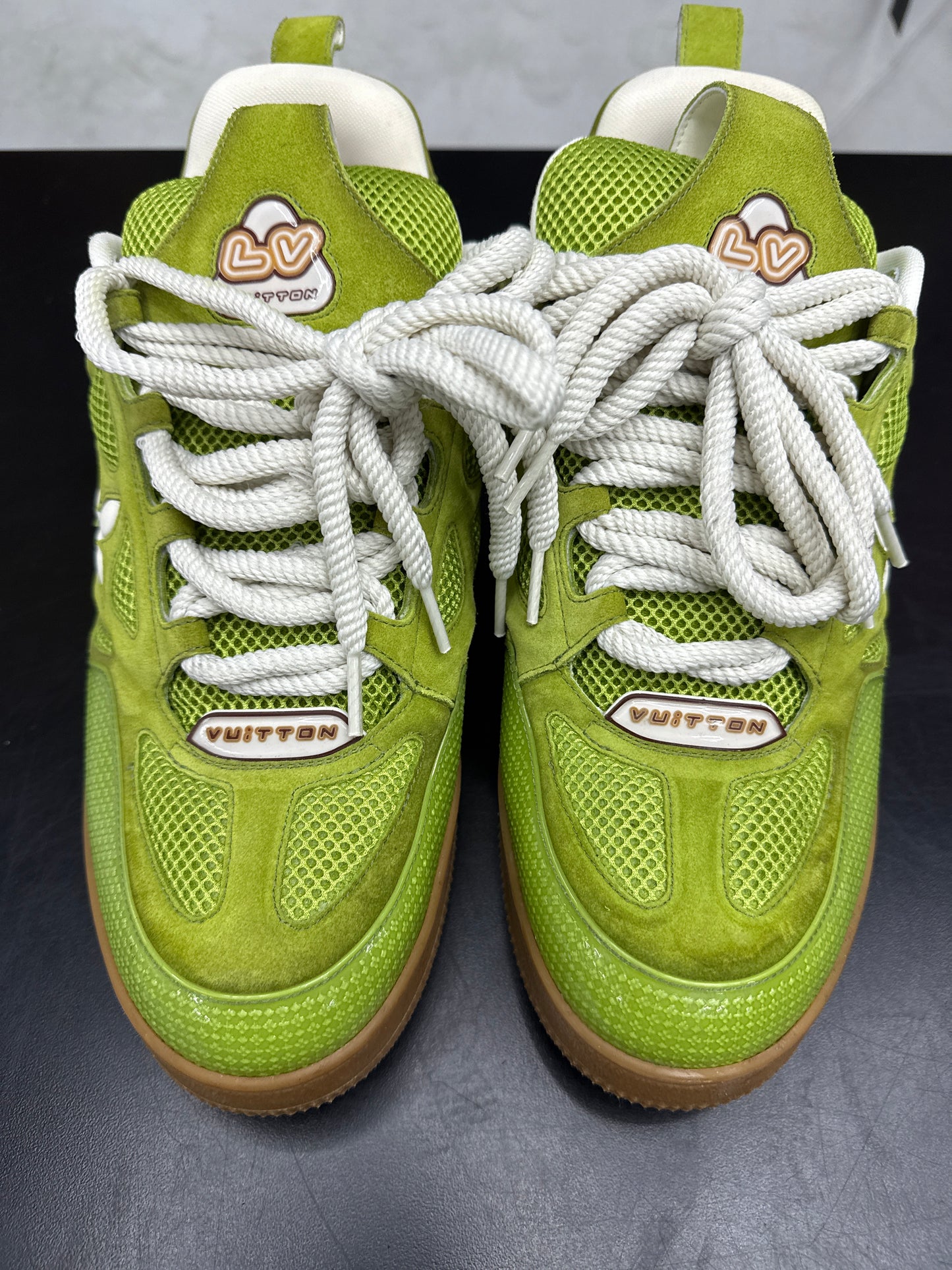 Louis Vuitton SK8 Green Suede (U) - 13M (NB)