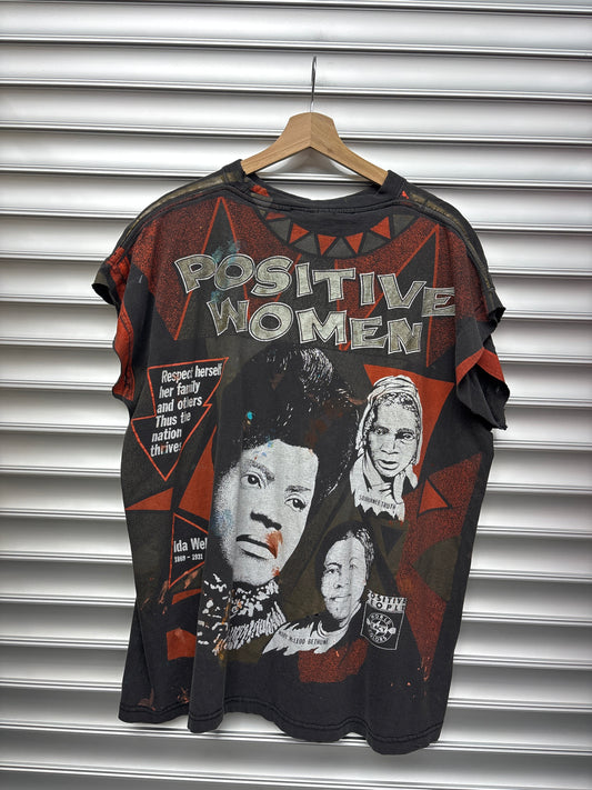 Vintage Positive Women Tee - L