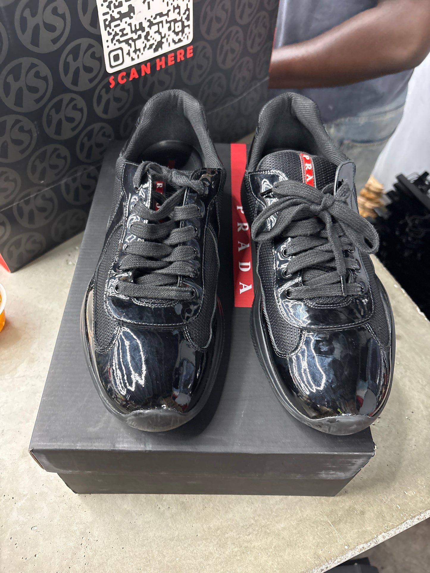 Prada American Cup Triple Black (U) - 12M