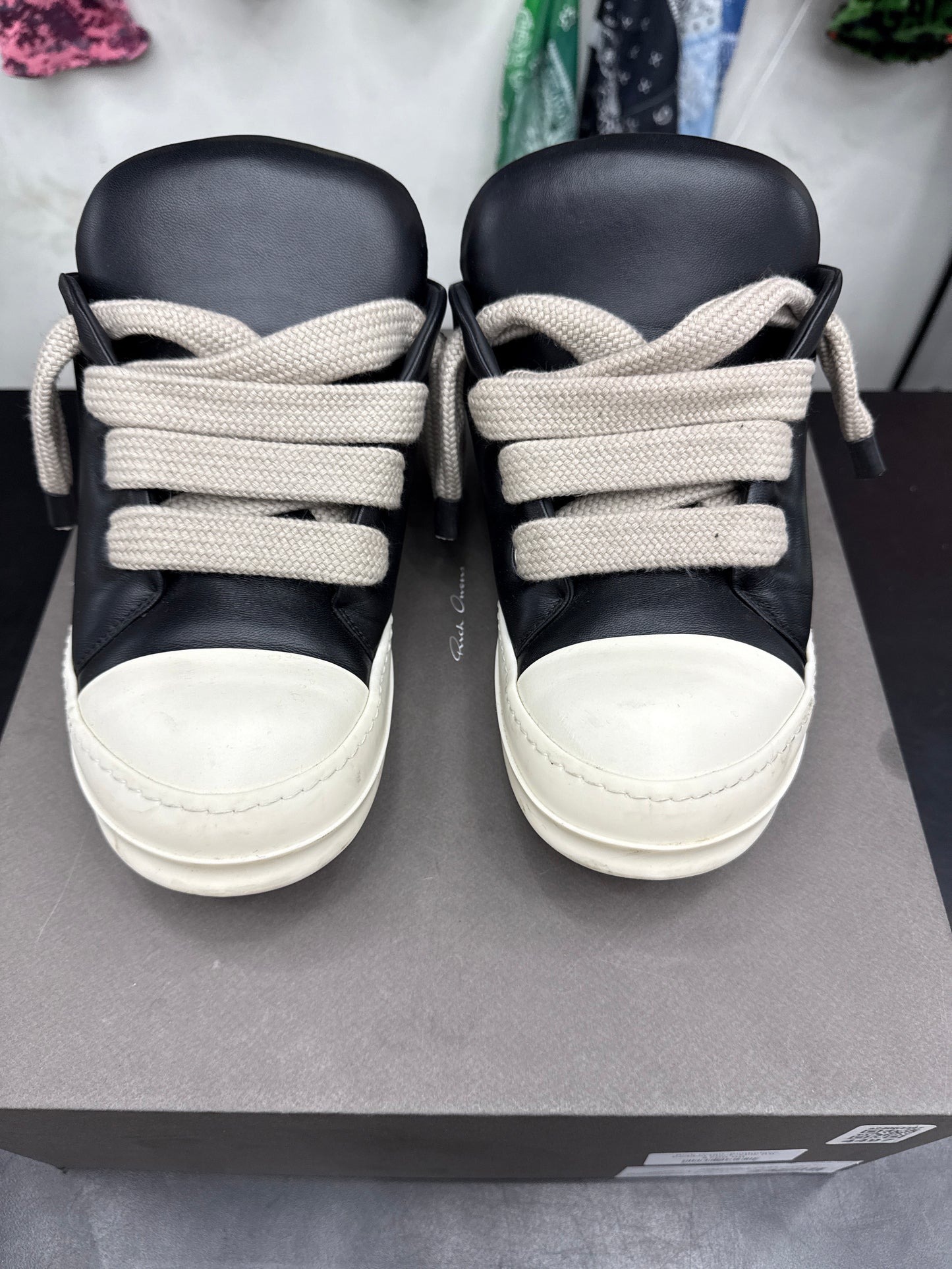 Rick Owen Jumbolace Padded Black/Milk (U) - 44(11)