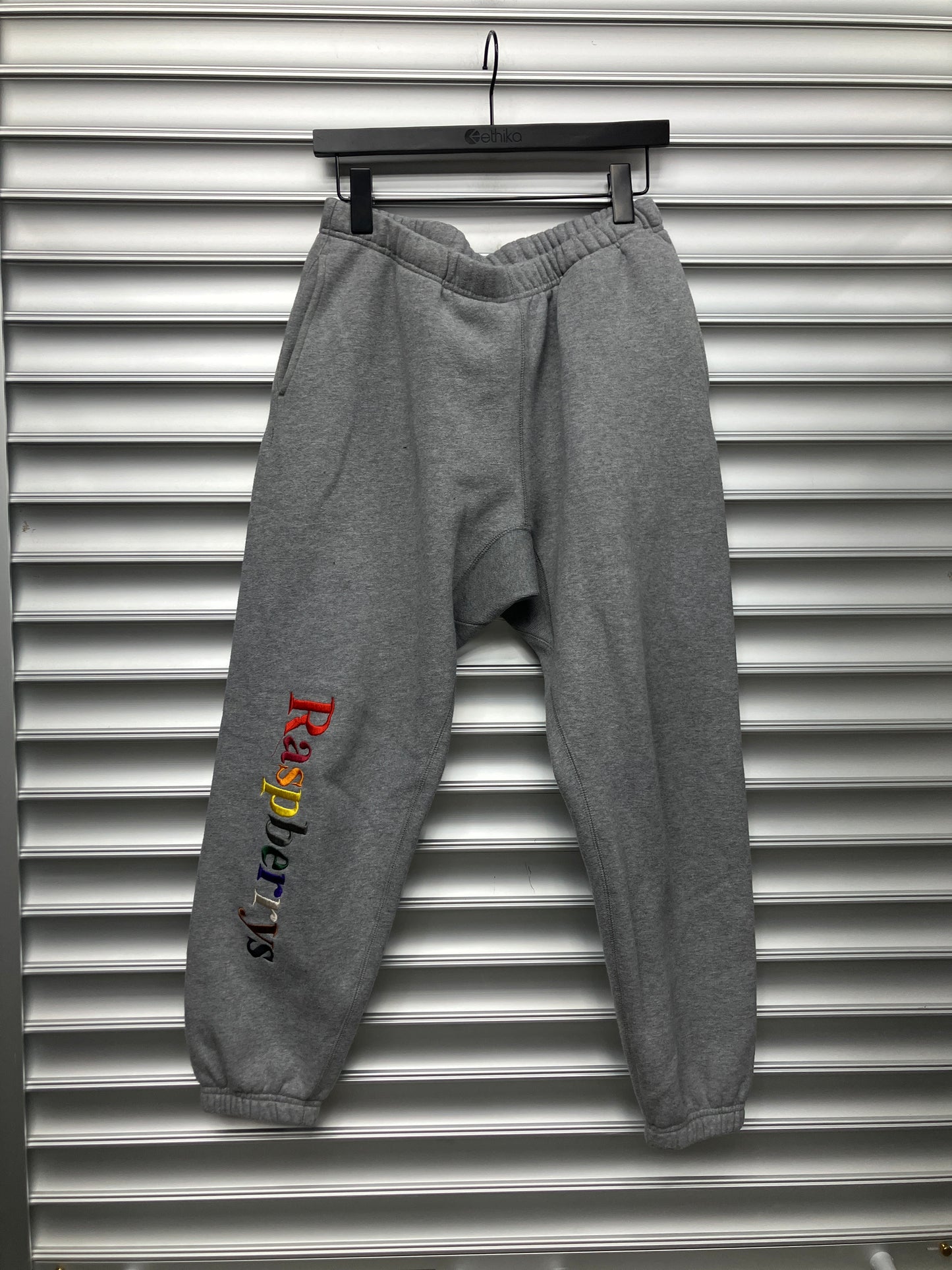 Raspberry Grey Sweats - Small